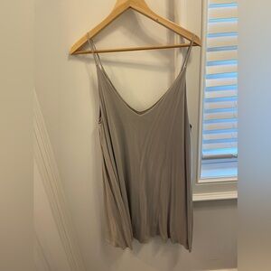 Taupe Aritzia summer tank dress